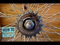 Bmx freewheel removal (the ghetto way!) no special tools needed!
