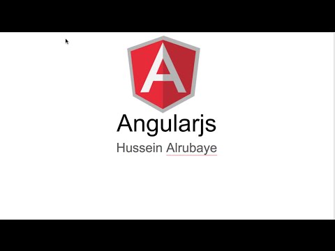AngularJS for beginners -Arabic للمبتدئين