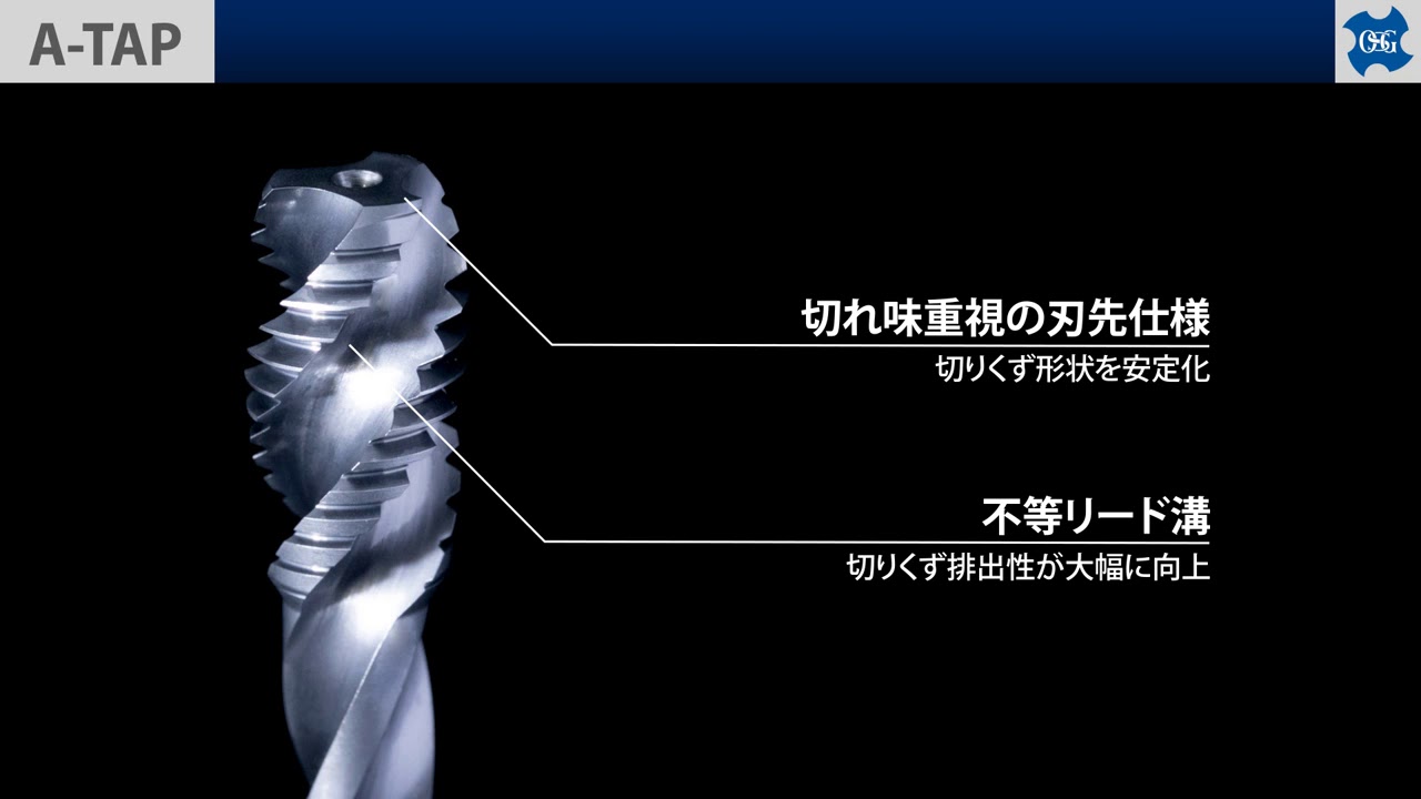 お金を節約 オーエスジー OSG A-TAPシリーズ スパイラルタップ A-SFT 2.5P STD M3.5X0.6 8325276 