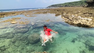 【沖縄の海に激おこダイブ】コロナ感染者激増してるのに、国会開かずステイホームすな!