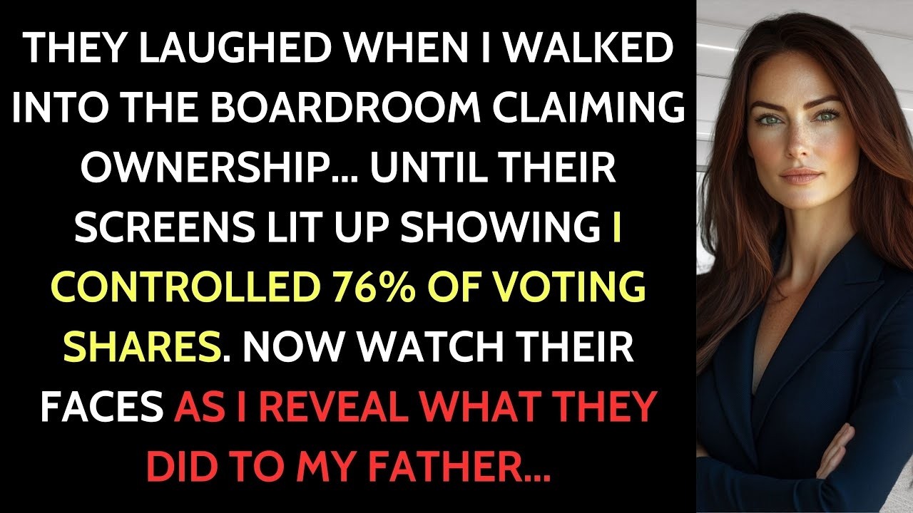 Boardroom blocked me out - so I revealed I hold 76% of the VOTING POWER in the INSTITUTE...