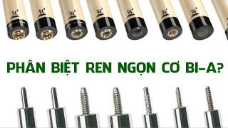 Cách phân biệt 9 loại ren cơ bi-a phổ biến | Dũng Phạm Billiards | Bida Việt screenshot 2
