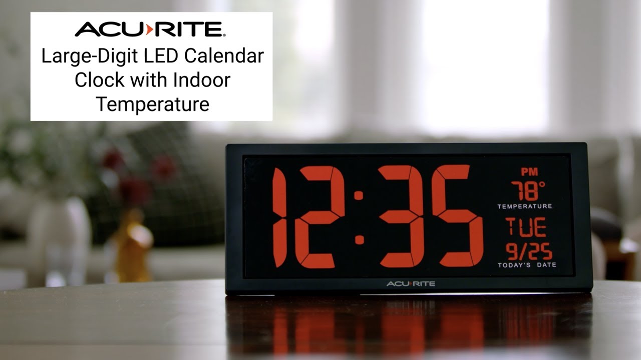 AcuRite Acurite Timex Atomic Wall Clock 