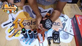 KS Tools MONSTER CREE-Power LED flashlight 4000 Lumen Lichtstrom 36 Watt 150.4368 screenshot 5