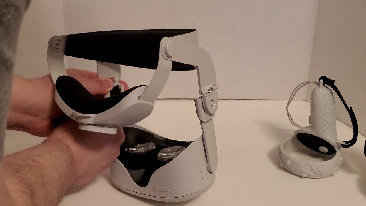 Oculus Quest 2 Halo headstrap unboxing