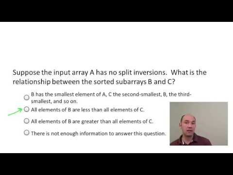 012 3 2 On Log N Algorithm For Counting Inversions Ii 17 Min