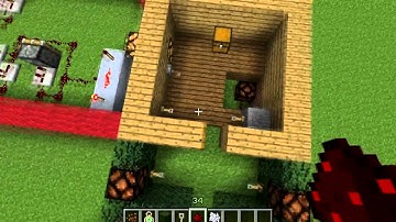 Minecraft How To Make A Working Alarm (security) System PC PS3 xbox 360 With Commentary