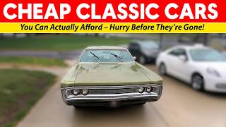 This Classic Car Is Cheap and Timeless – A Must See Deal!