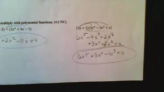 Algebra 2 Semester 1 Review - Chapter 4A