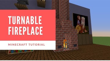 How to make toggleable fireplace | Minecraft Tutorial | by Okbuk27