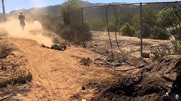 Traxxas Slash Slo-mo Bash!!!