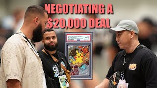 NEGOTIATING A $20,000 DEAL | VanCity Card Show