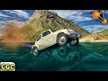 Car Surfing Crashes and Fails (Sliding, gliding, rocket engine) BeamNG Drive #5