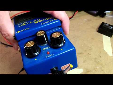 Checking and repairing your effects pedal