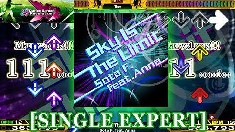 【DDR X2】 Sky Is The Limit [SINGLE EXPERT] 譜面確認＋クラップ