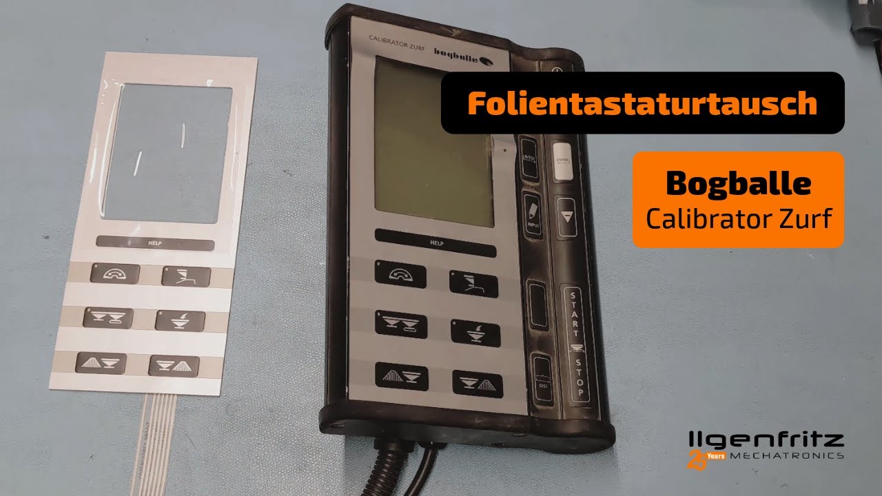 Защитите свою электронику с помощью новой мембранной клавиатуры для калибратора Bogballe Zurf