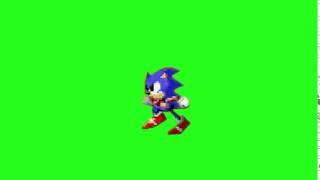 Sonic Green Screen 1#