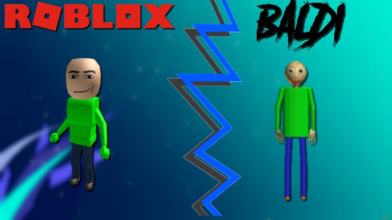 I M Baldi Roblox Avatar Tutorial How To Be Baldi Youtube - making baldi a roblox account