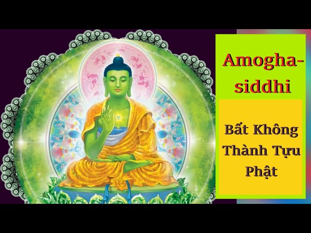 Biểu tượng và hình tượng Bất Không Thành Tựu Như Lai