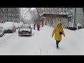 Moscow in the snow / A winter walking tour of Borisov Street in Moscow