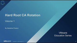 KB 07854 Hard Root CA Rotation - Volume 1