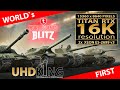 WOT Blitz in 16K UHD | World of Tanks Blitz 16K | 16K video resolution (15360x8640 pixels) | 16K UHD