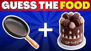 Guess the FOOD by Emoji? 🍔🍟🍕 Kids Learning Quiz Challenge | Comment your score below 👇