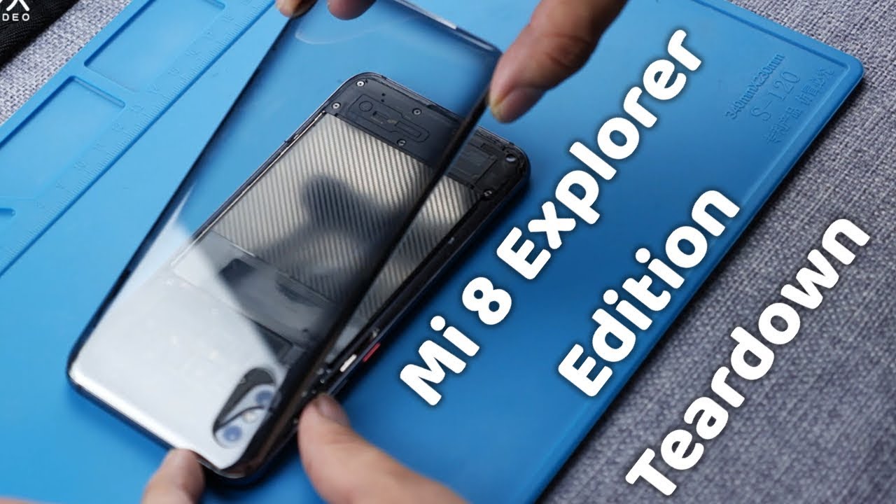  New Update  [Eng sub] Mi 8 Explorer Edition Teardown @ifeng Tech #SamiLuo