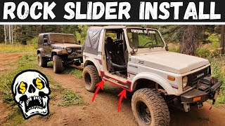 LROR Rock Slider Install: Suzuki Samurai