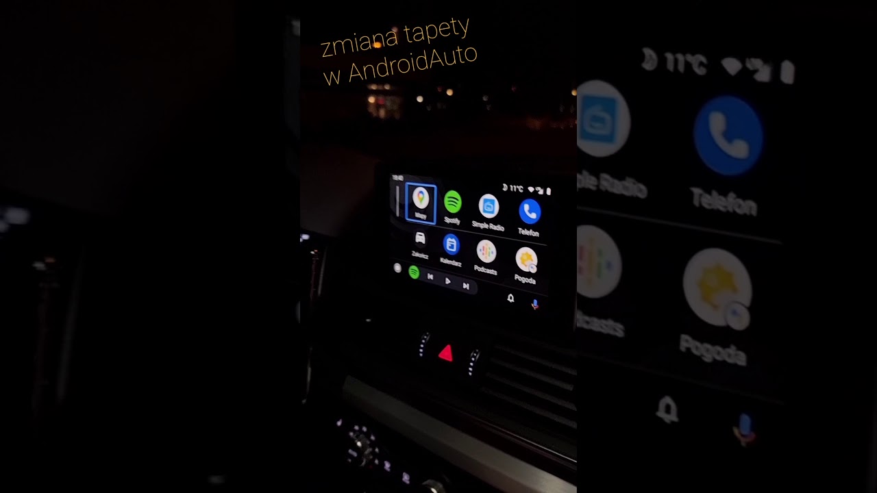 Jak Zmienić Tapetę W Android Auto #Shorts - Youtube