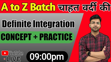 MATH | Definite Integration | A to Z Batch | Airforce | NDA | NAVY 2021 @mayanksir