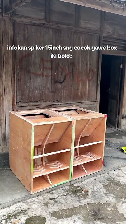 Speaker 15in Box F1 #soundminiatur #soundsystem #fyp #shortvideo