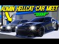 Taking a 1000hp admin hellcat to a car meet in southwest florida
