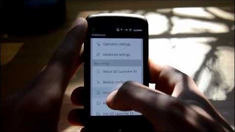 Android App Review - GO Launcher EX , the best home replacement app