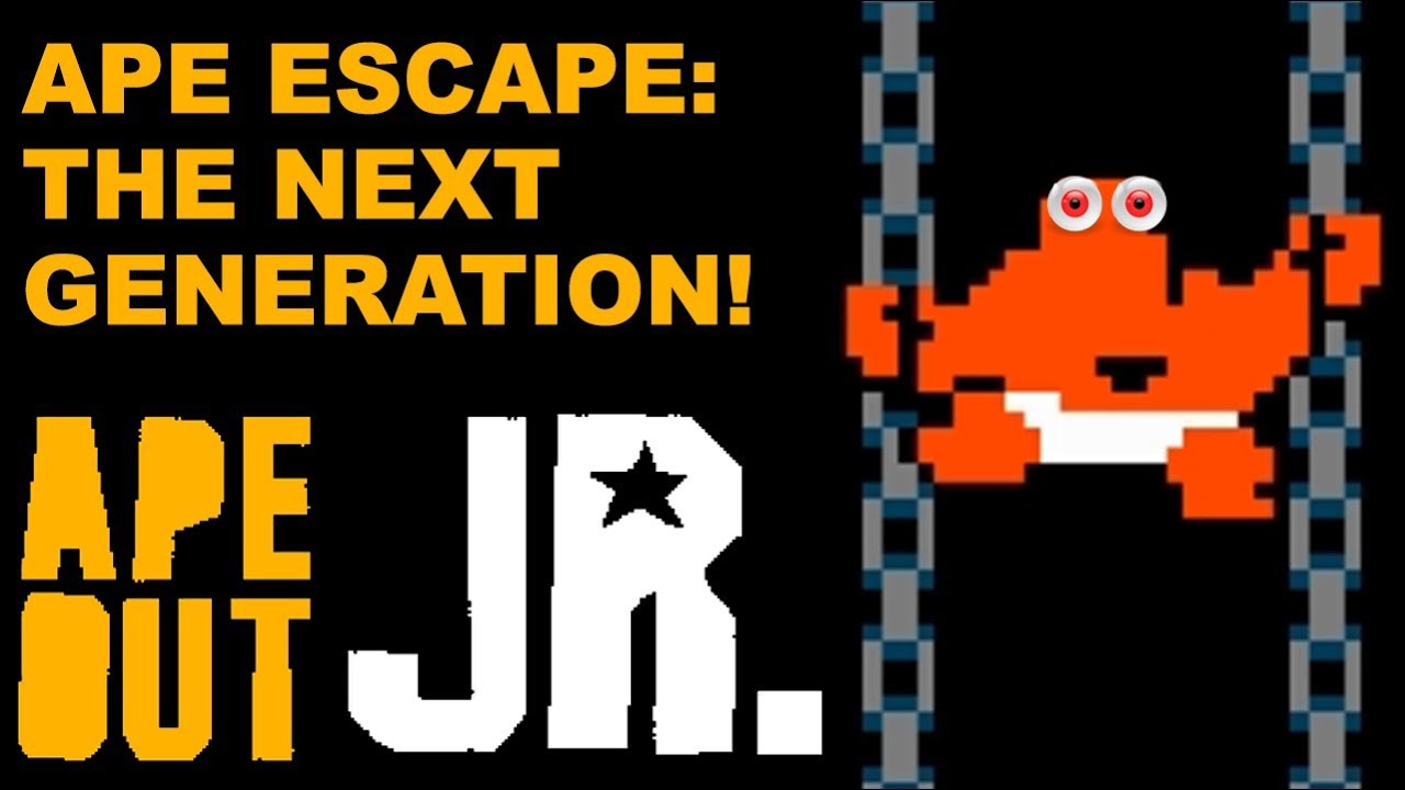 APE OUT JR! (1080p 60fps Full Game) DEVOLVER BOOTLEG BRINGS THE BEST FATHER'S DAY GAME EVER!