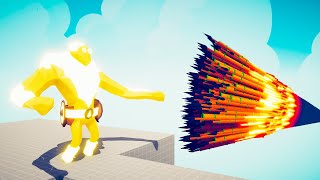 GOLDEN ICE GIANT vs EVERY GOD - Totally Accurate Battle Simulator TABS