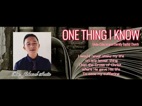 One Thing I Know @JHEROID
