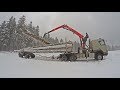 Volvo FMX 6x6 on snow