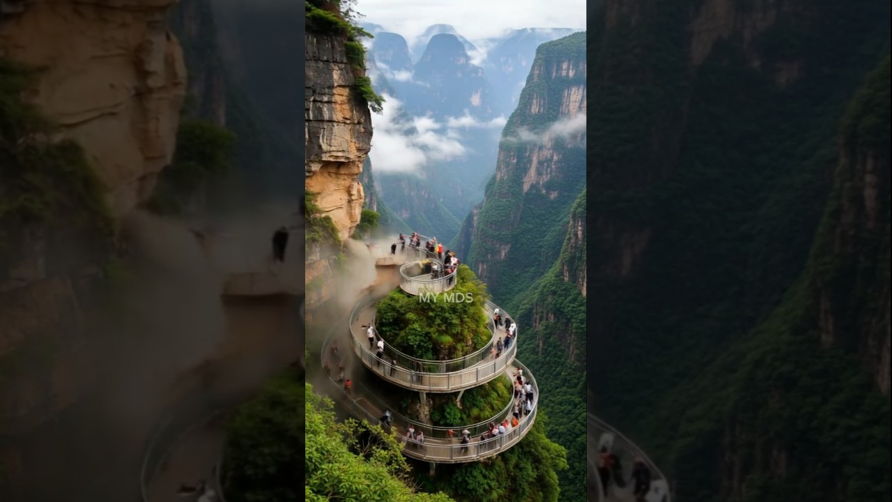 Cracked Cliff, Platform Collapses Instantly! 