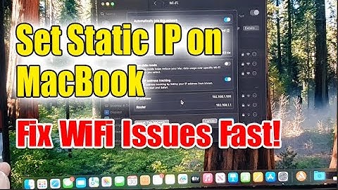 🌐 Manually Set IP Address on macOS Sequoia – MacBook Pro/Air Guide!