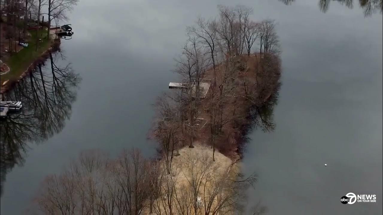 7News Drone Over Lake Montclair in Montclair, Va. YouTube