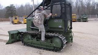 1987 John Deere 450E Ex Government dozer Low hours Nice shape!! C&C Equipment