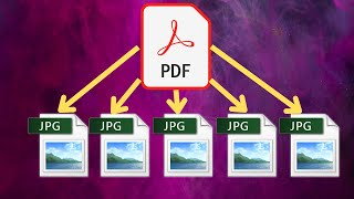 كيفية استخراج الصور من ملف pdf  بنقرة واحدة