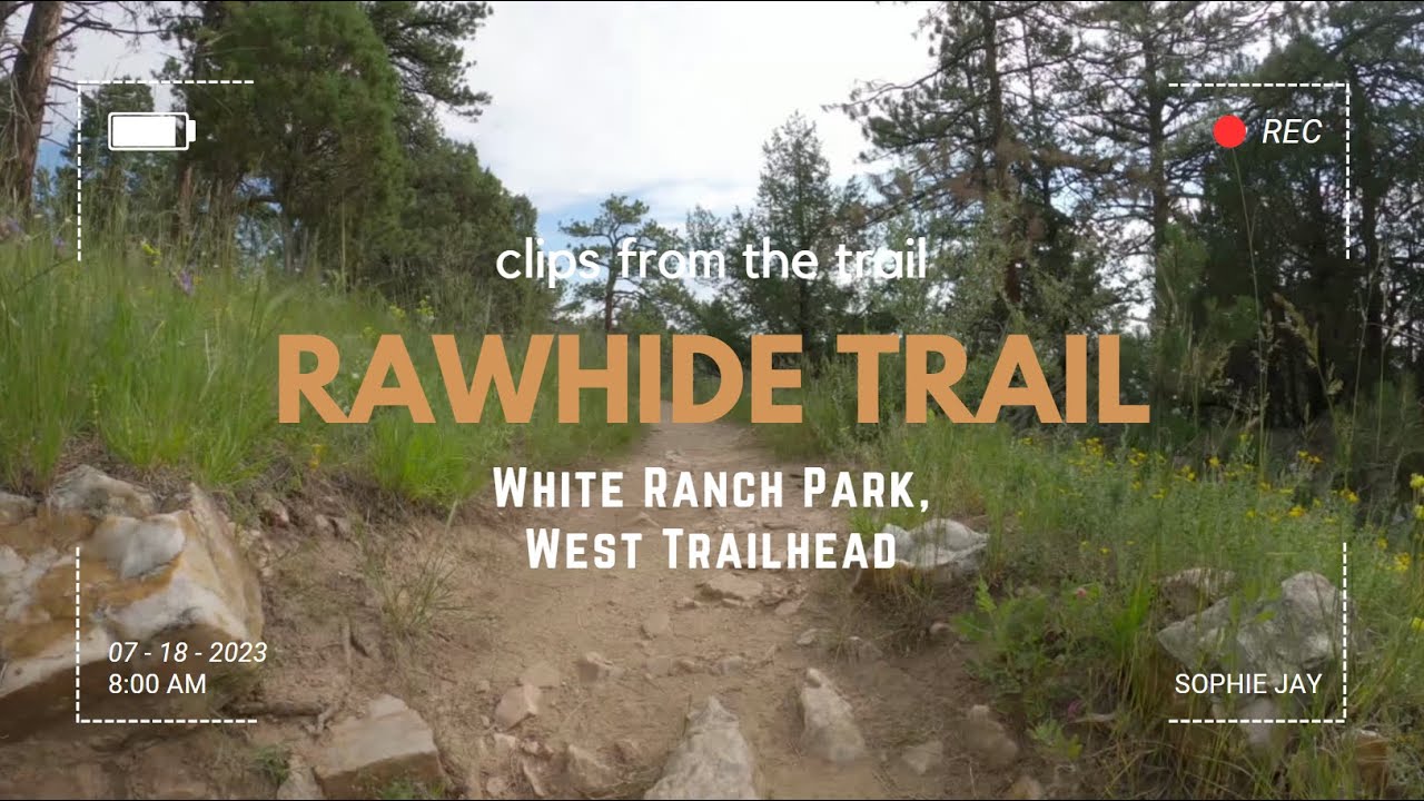COLORADO: Hiking Rawhide Trail in White Ranch Park [2.7k HD]