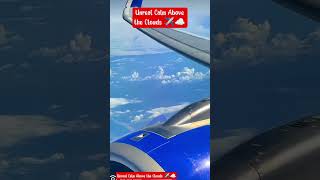 Mind-Blowing Airplane Window View You’ll Never Forget! ✈️☁️ #shorts #relaxing #clouds #trending