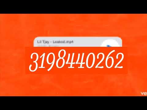 Lil Tjay Leaked Roblox Code Id Youtube - chika vibes roblox id