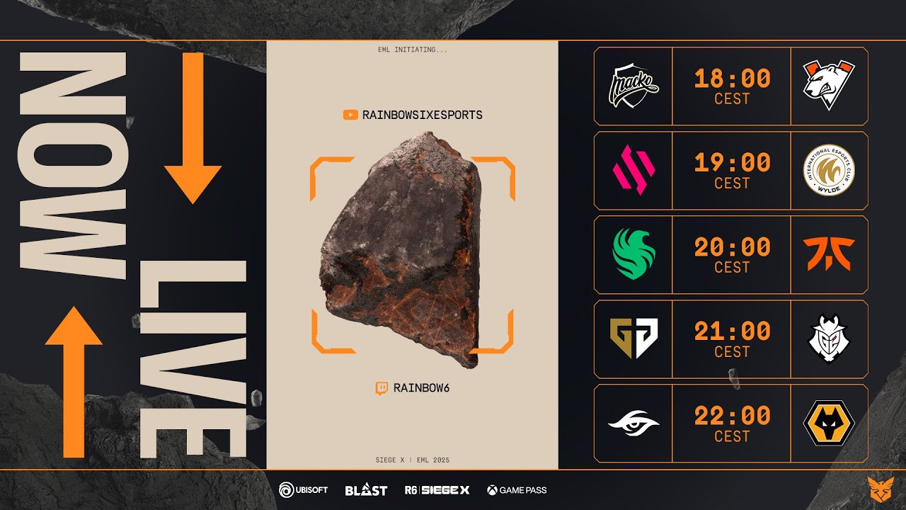 BLAST R6 | EML 2025 - Stage 2 // Day 6