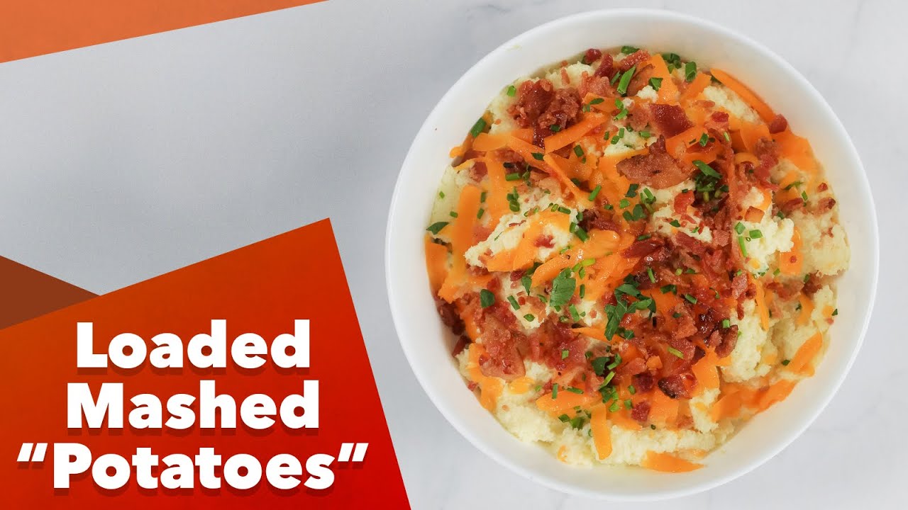 Keto Loaded Mashed “Potatoes” YouTube
