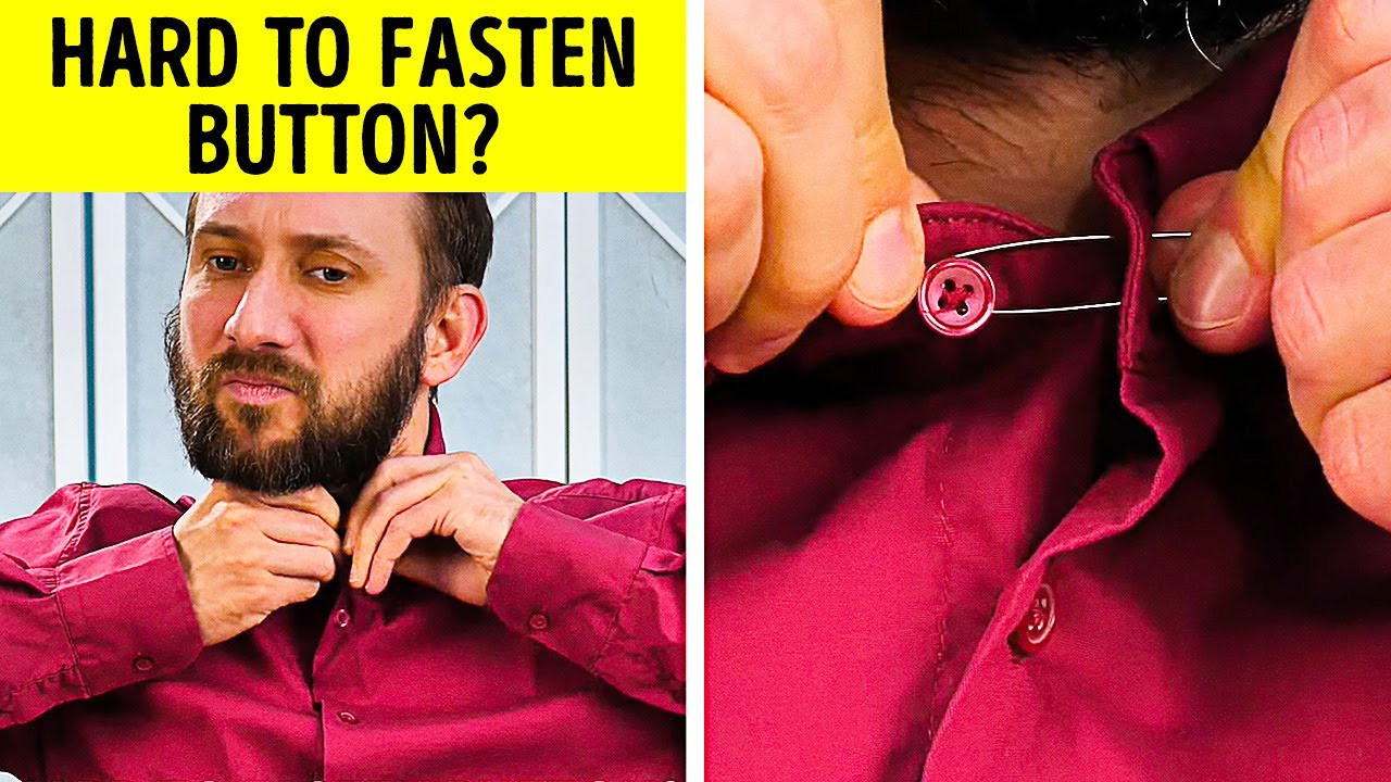 20+ CLOTHING HACKS TO SOLVE ALL YOUR PROBLEMS