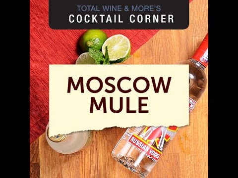 Traditional Moscow Mule Cocktail Recipe